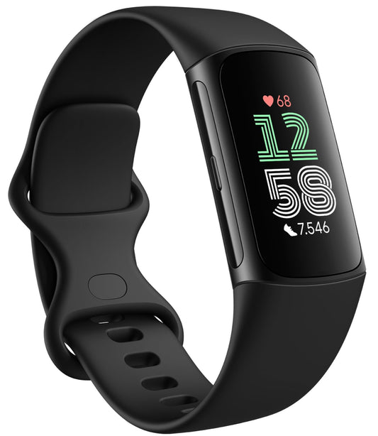 Fitbit Charge 6 – Aktivitätstracker, 6 Monate Premium, 7 Tage Akku, Schwarz
