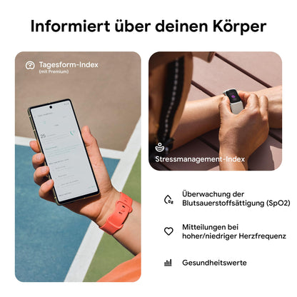 Fitbit Charge 6 – Aktivitätstracker, 6 Monate Premium, 7 Tage Akku, Schwarz